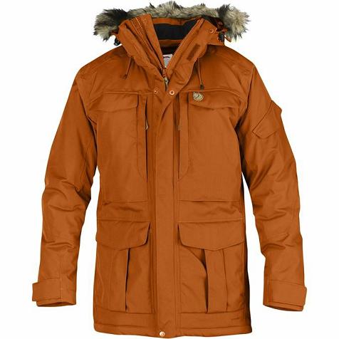 Fjallraven Nuuk Parka Akció - Sárga Kabát Sárga EHL578246